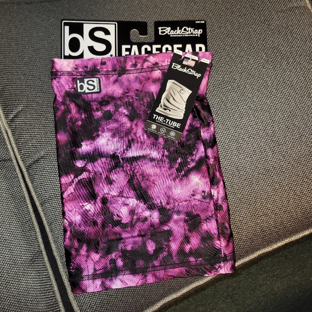 Black Strap Neck Gater Brand New Balaclava